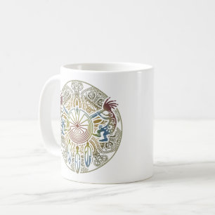 Mug Kokopelli Duo - Homme Dans Le Maze - Dreamcatcher