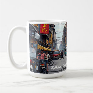 Mug Kolkata, Inde centre-ville Keepsaké Souvenir