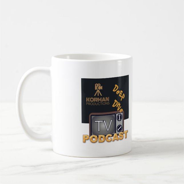 Mug Korman Productions Deep Dive TV Podcast (Gauche)