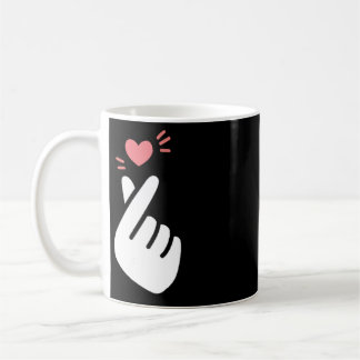 Mug KPOP - Coeur de doigt