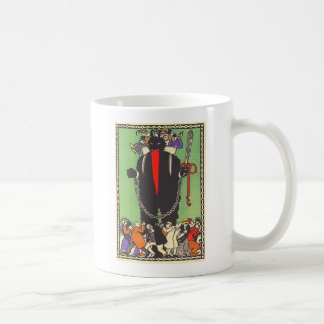 Mug Krampus collecte les mauvaises personnes (Droite)