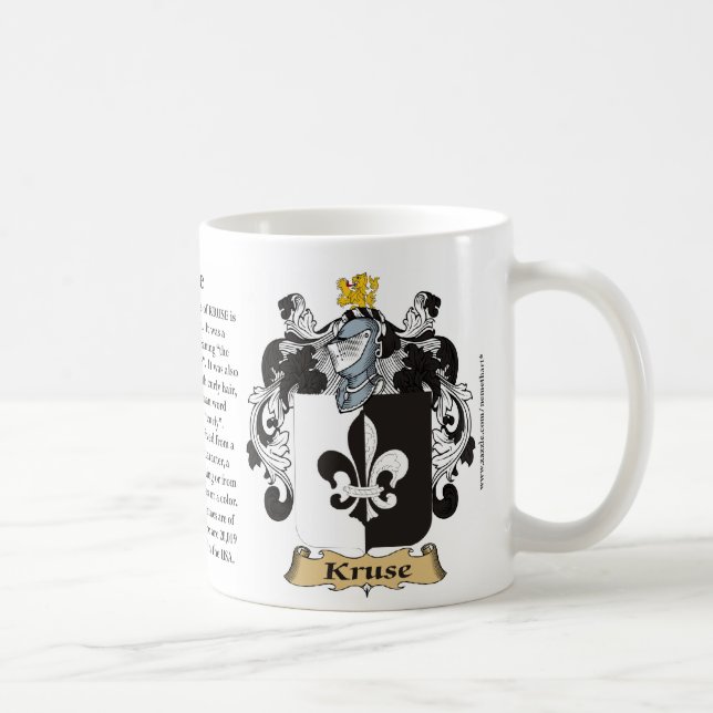 Mug Kruse, l'origine, la signification et la crête (Droite)
