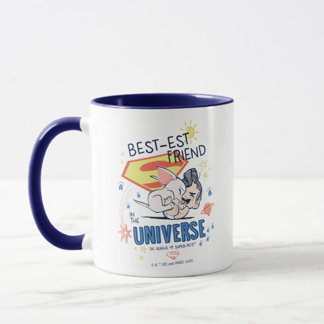 Mug Krypto & Superman : Le meilleur ami de l'univers (Gauche)