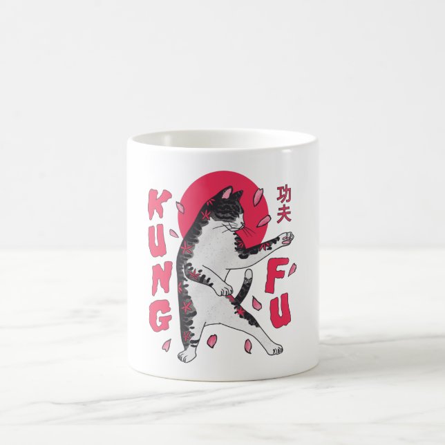 Mug Kung Fu Cat (Centre)