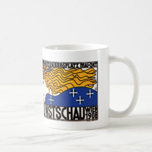 Mug: Kunstschau Wien by Loffler Coffee Mug