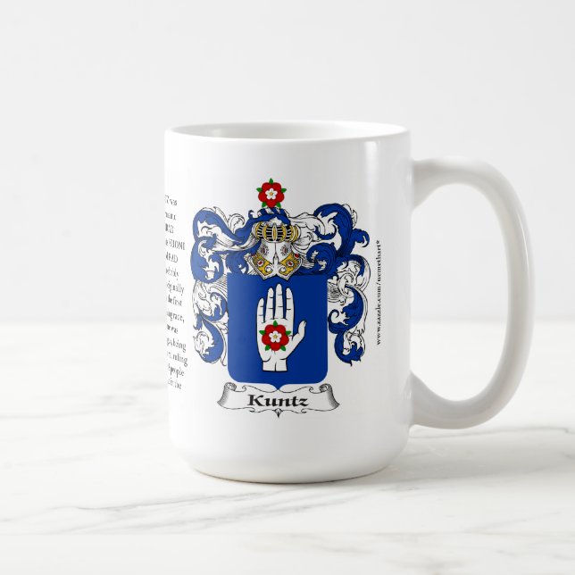 Mug Kuntz, l'origine, la signification et la crête (Droite)