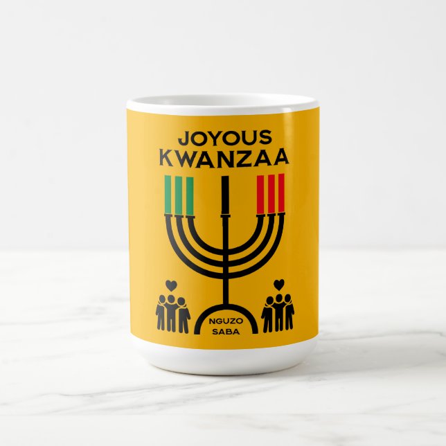 Mug Kwanzaa joyeux (Centre)