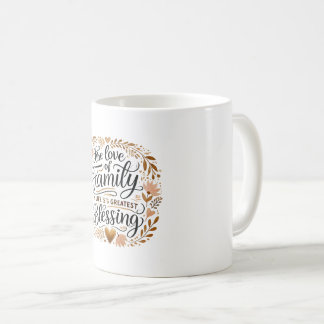 Mug 💛 L’amour de la famille - la plus grande bénédict
