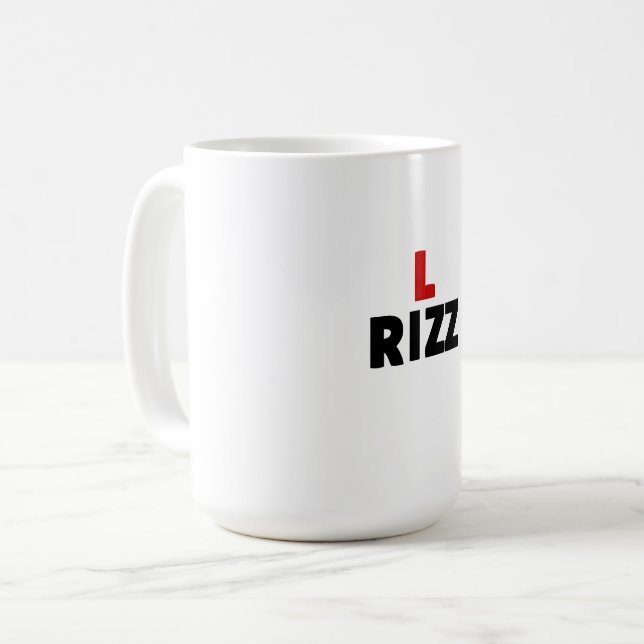 Mug L rizz sweat - shirt à capuche funes (Devant gauche)