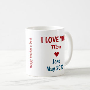 Mug l t'aime Maman plus que les mots peuvent dire Nom