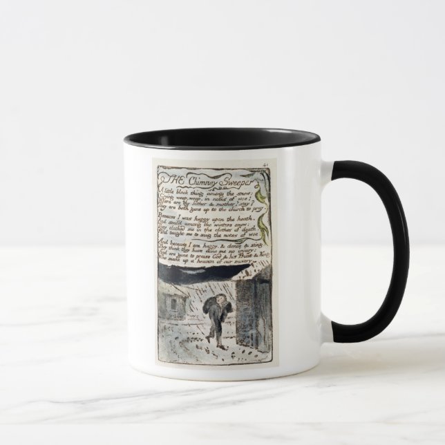Mug "La balayeuse de cheminée", plaquent 41 (Bentley (Droite)