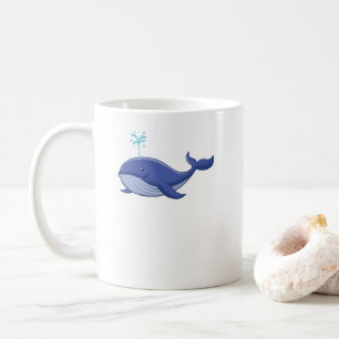 Mug La baleine bleue injecte de l'eau