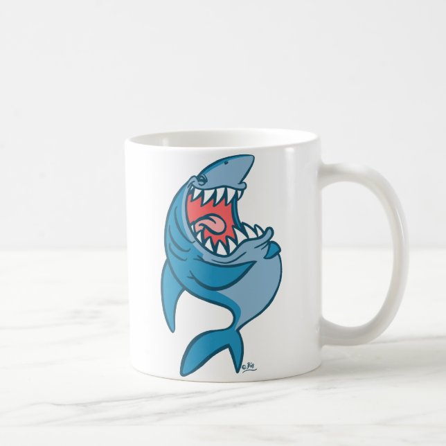 Mug La bande dessinée de Laughton Shark (Droite)