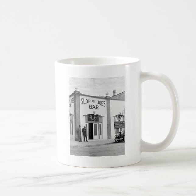 Mug La barre de Joe désordonné, Key West, les années (Droite)