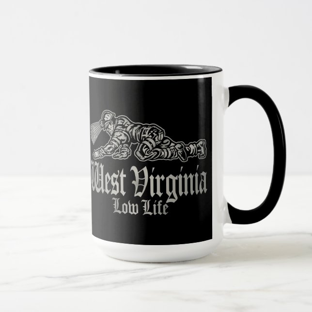 Mug La basse vie de la VIRGINIE OCCIDENTALE (Droite)