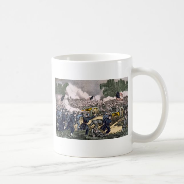 Mug La bataille de Gettysburg, PA. 3 juillet D. 1863 (Droite)