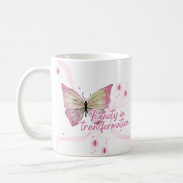 Mug La beauté de la transformation (Gauche)