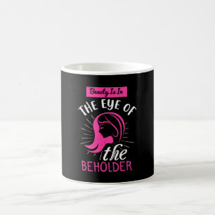 Mug La Beauté Du Maquillage Est Dans L'Oeil Du Porteur