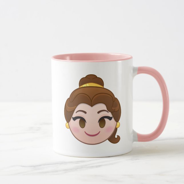 Mug La beauté et la bête Emoji | Belle (Droite)