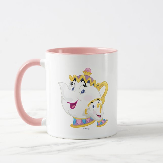 Mug La Beauté Et La Bête | Mme Potts Et Chip (Gauche)