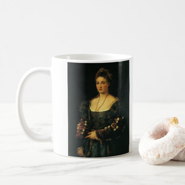 Mug La Bella, Duchesse d'Urbino par Titien (Avec donut)