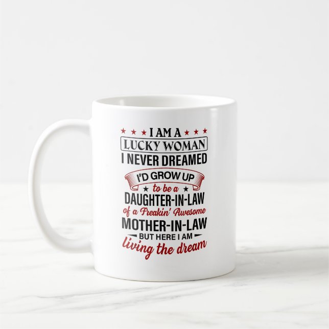 Mug La belle-fille d'une belle-mère (Gauche)