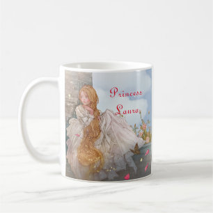 Mug La belle princesse personnalisée, ajoutez votre no