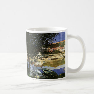 Mug La berge de la Seine à Bennecourt par Claude Monet
