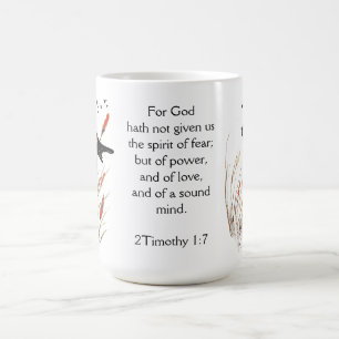 Mug La Bible Écriture Dieu a donné Blackbird