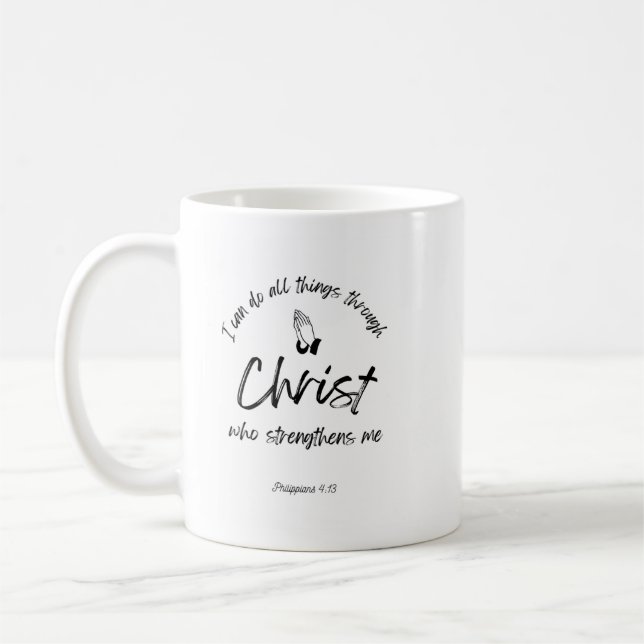 Mug La Bible - Le Christ me renforce (Gauche)