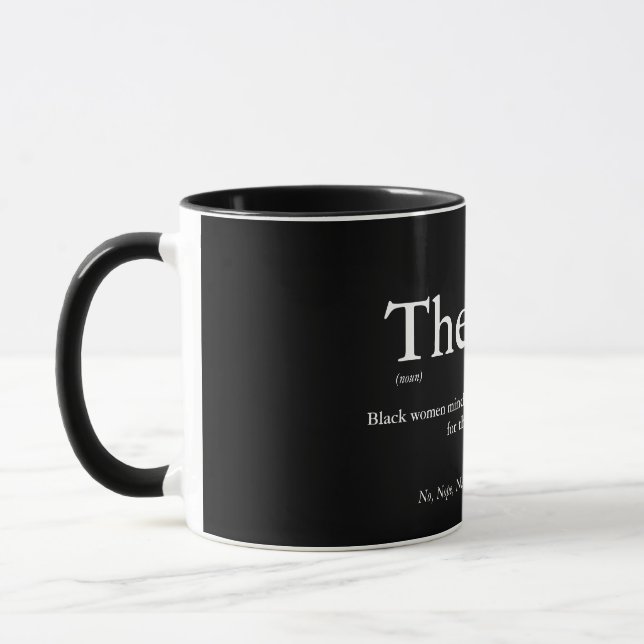 Mug La boue à 92 % (Gauche)
