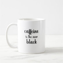 la caféine est le nouveau noir