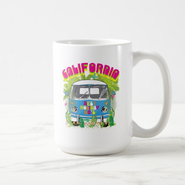 Mug La Californie surfant Van (Droite)