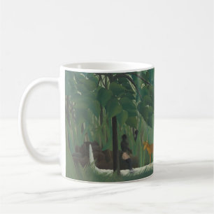 Mug La Cascade de Henri Rousseau, Vintage Fine Art