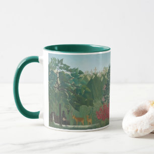 Mug La Cascade par Henri Rousseau, Vintage Fine Art