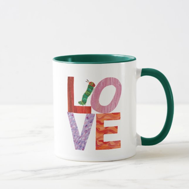 Mug La Caterpillar Très Affamée | AMOUR (Droite)