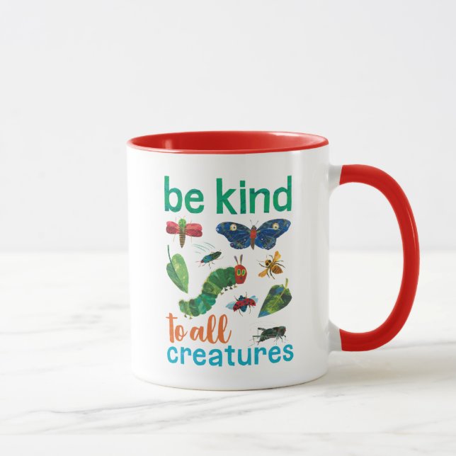 Mug La Caterpillar très affamée être gentil à tous les (Droite)