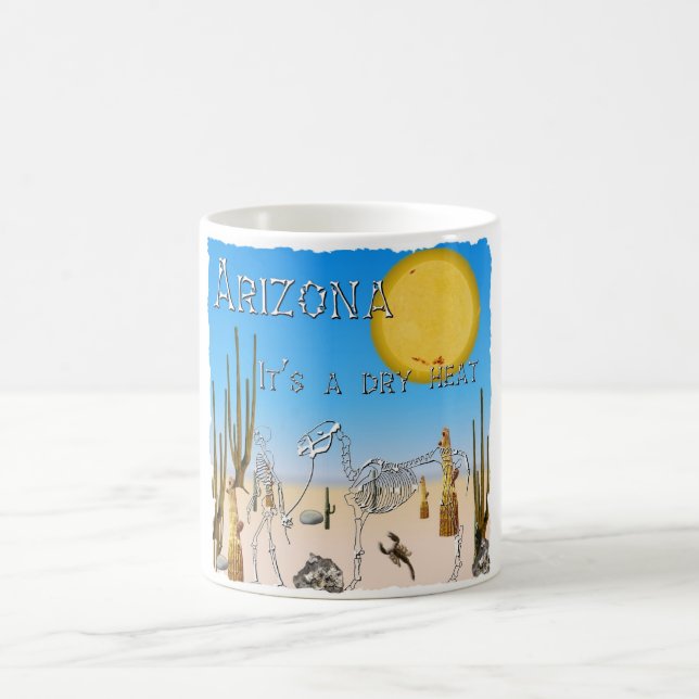 Mug La chaleur sèche Arizona (Centre)