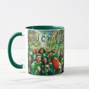 Mug La chance de la fête irlandaise