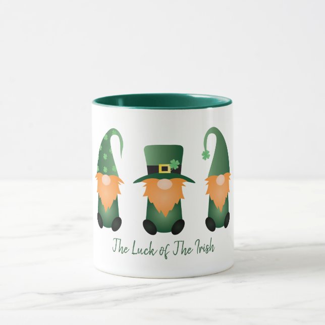 Mug La Chance Du Gnome Vert Irlandais (Centre)