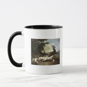 Mug La chasse à cerfs communs, 1718