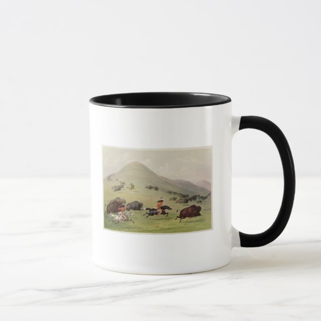 Mug La chasse de Buffalo, c.1832 (Droite)