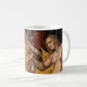 Mug La chute - Adam et Ève par Raphael Sanzio
