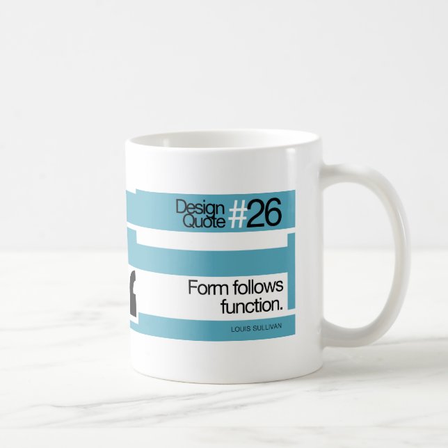 Mug La citation #26 de conception - formez suit la (Droite)