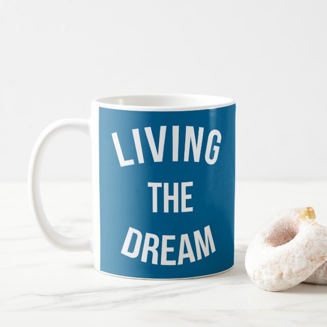 Mug La Citation Motivationnelle Du Rêve (Avec donut)
