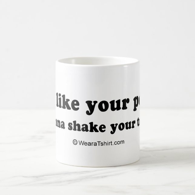 Mug La COLLECTE RAYE - "je veux secouer votre arbre " (Centre)