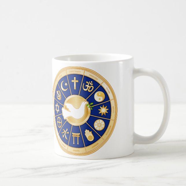 Mug La colombe de la paix (Droite)