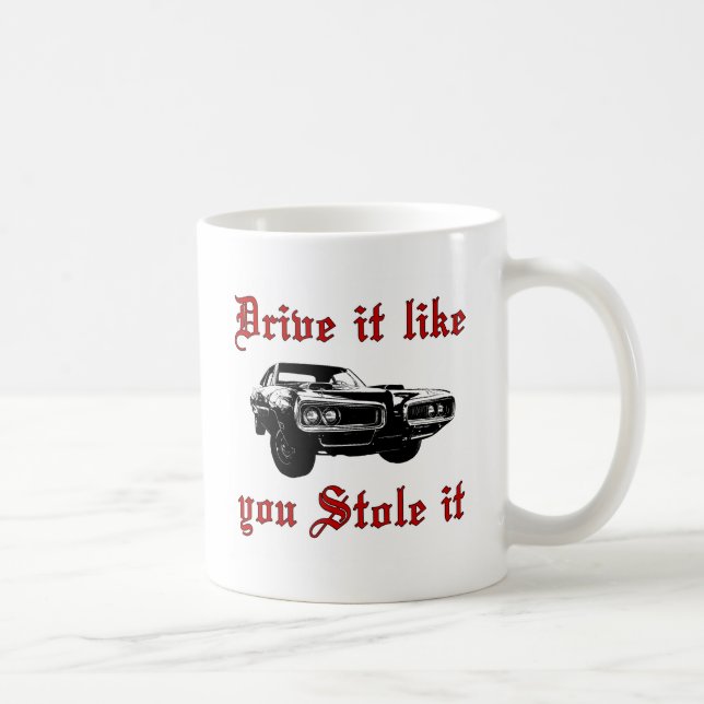 Mug La commande qu'il vous aiment l'a volé - muscle la (Droite)