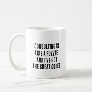 Mug La consultation est comme un puzzle, et j'ai le