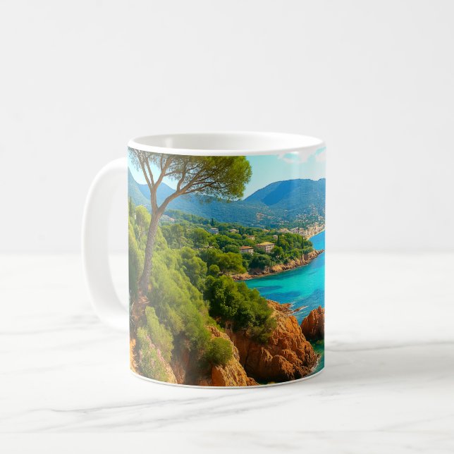 Mug La Côte d'Azur (Devant gauche)